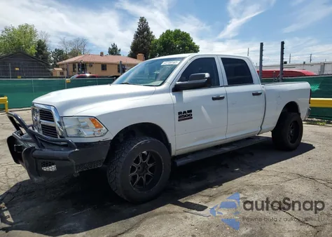 2012 Dodge Ram 2500 St из США, поврежденный, VIN 3C6TD5CT3CG284798